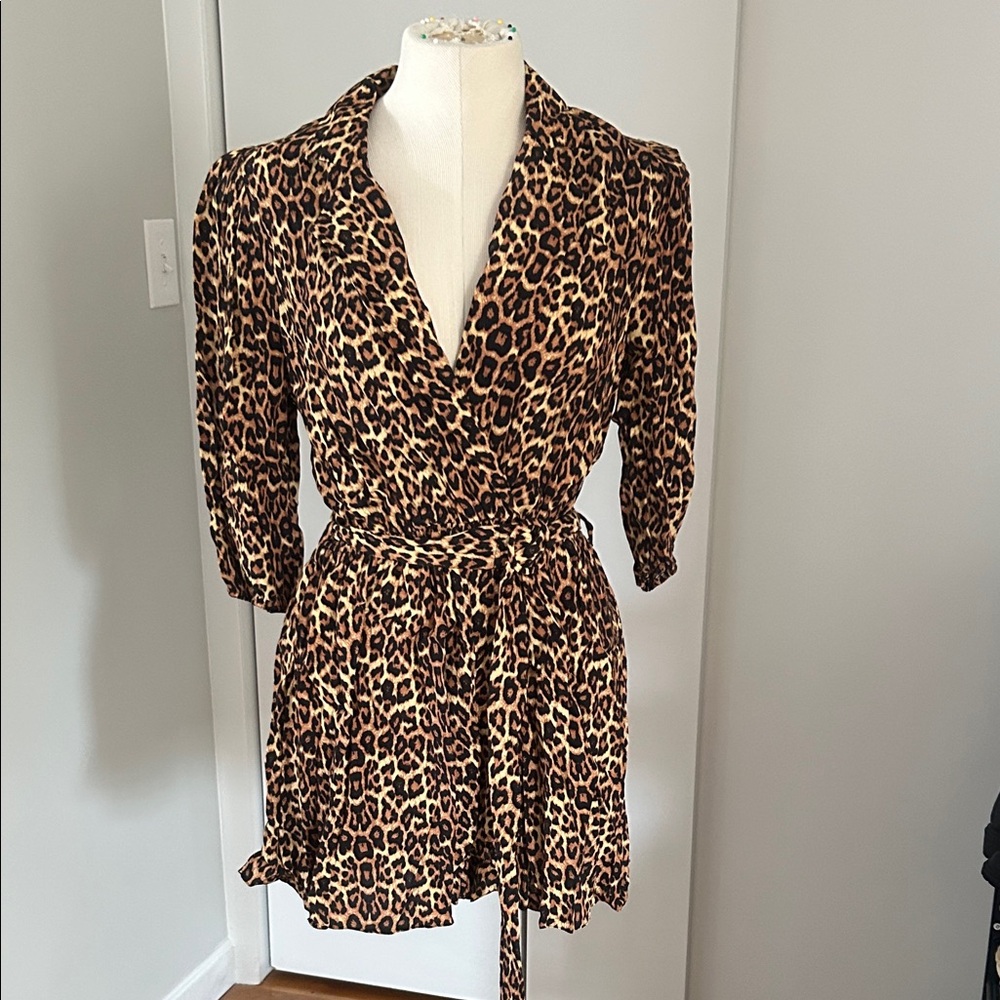 ASOS Leopard Print Romper
